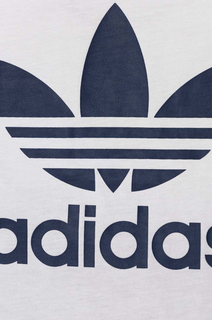 Момче Бебешки памучен комплект adidas Originals IB8638 бял