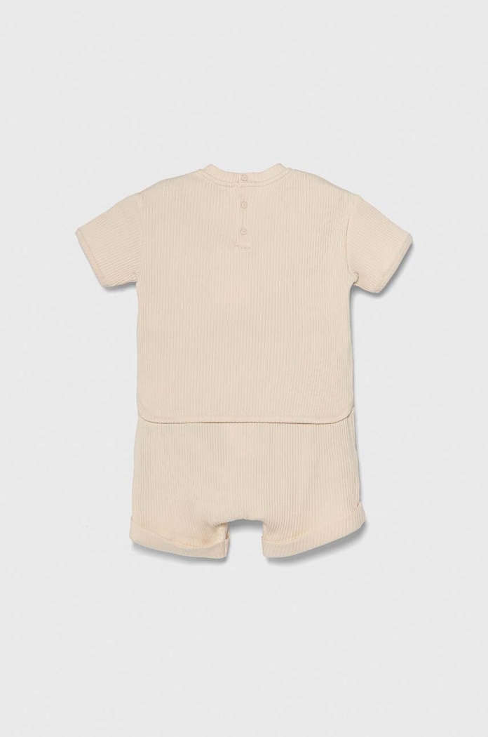 Emporio Armani Dětská souprava Emporio Armani 3DHVJ5.3J5SZ béžová SS24