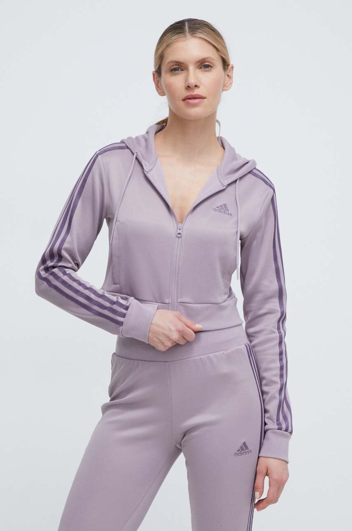 Oblačila Trenirka adidas IS0914 vijolična
