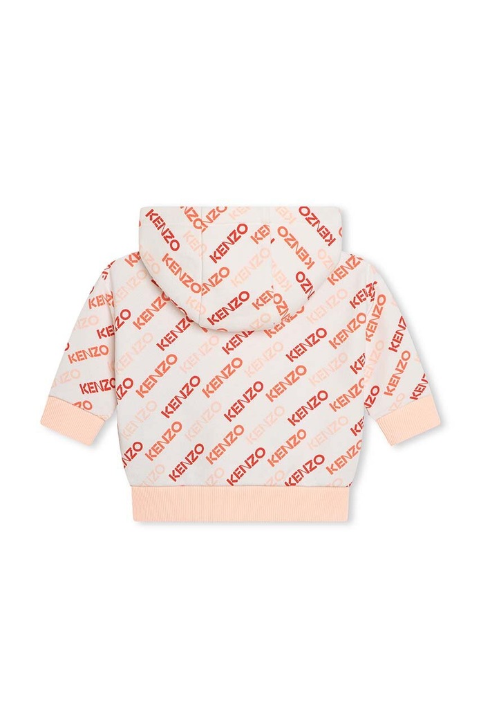 Kenzo Kids dres bawełniany niemowlęcy biały K60099.