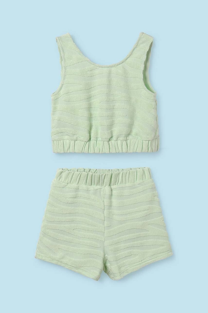 Mayoral compleu copii tricotaj verde 6278.8F.Junior.PPYH