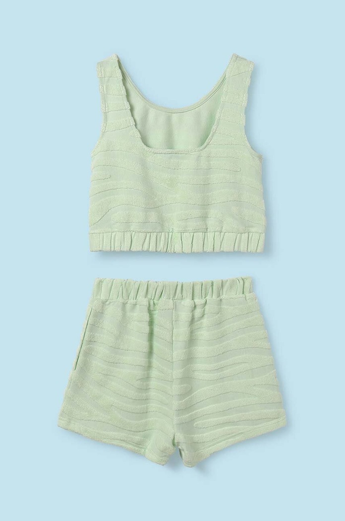 Mayoral compleu copii 6278.8F.Junior.PPYH verde SS24