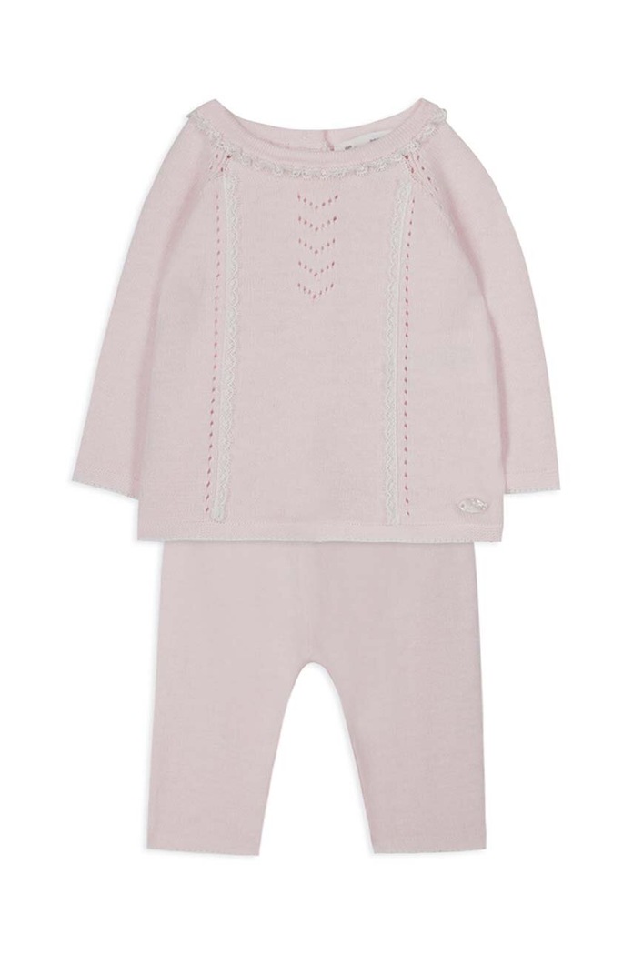 Tartine et Chocolat komplet bawełniany niemowlęcy TY36020.G.49.74 różowy SS24