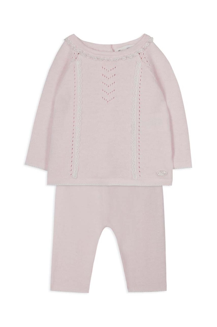 Tartine et Chocolat komplet bawełniany niemowlęcy TY36020.G.49.74 różowy SS24