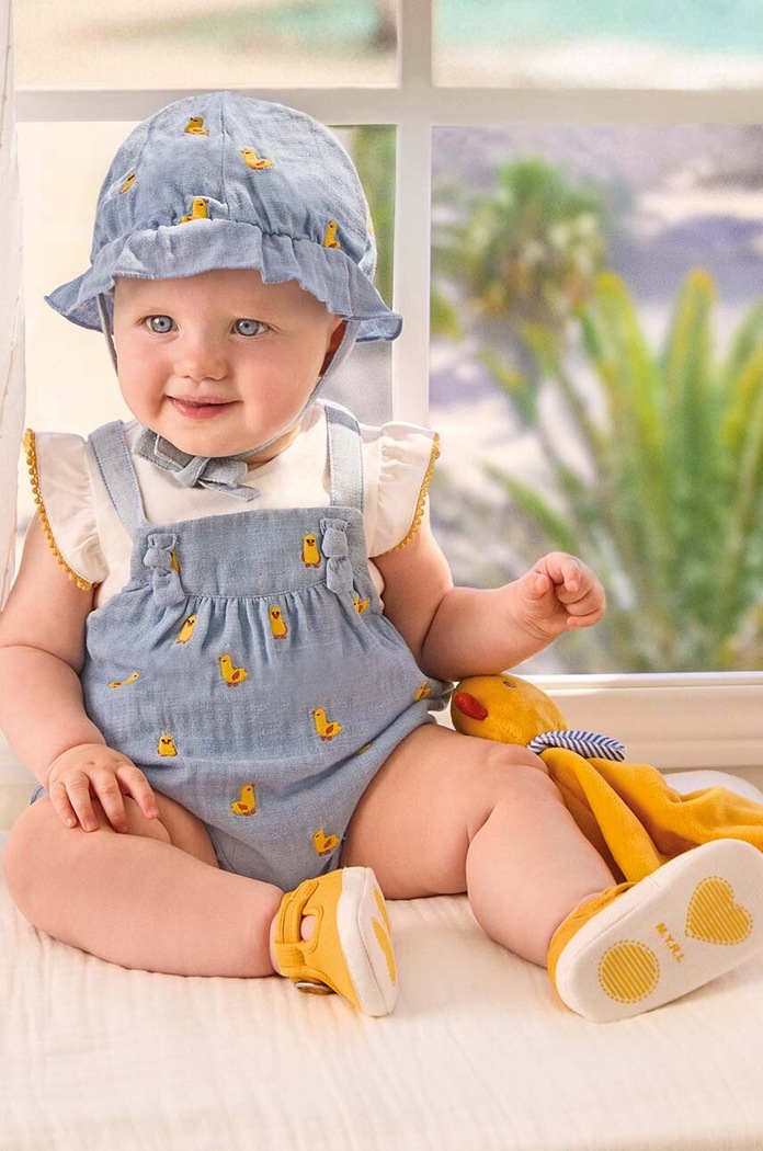 Mayoral Newborn compleu bebe bumbac albastru 1609.2K.Newborn.PPYH