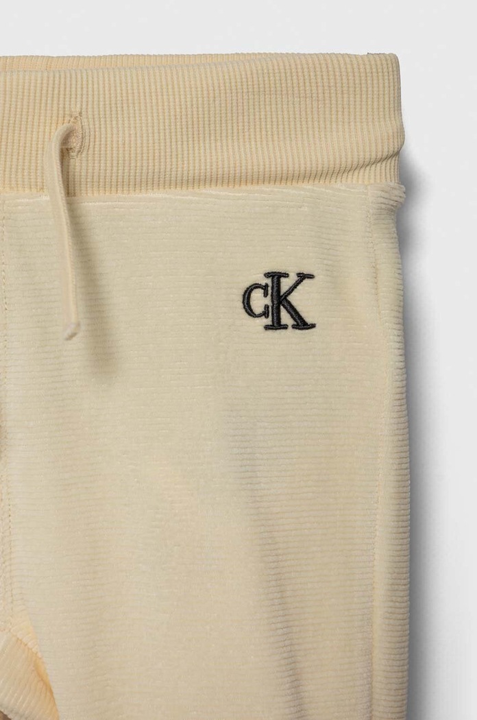 CHLAPEC Kojenecká tepláková souprava Calvin Klein Jeans IN0IN00148.PPYH béžová