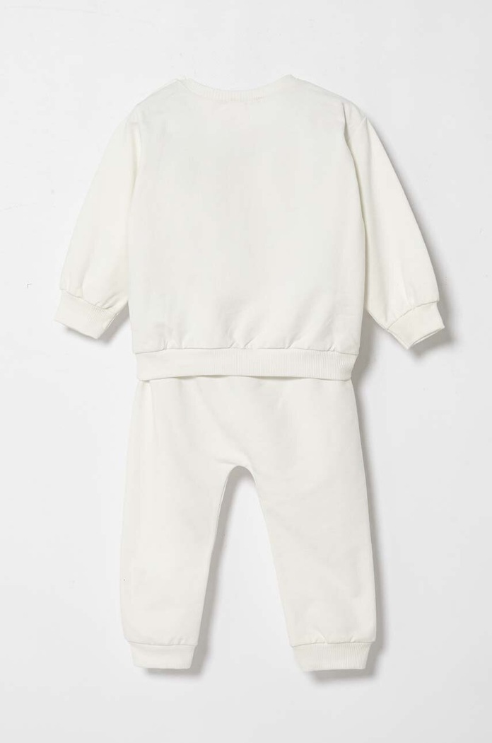 United Colors of Benetton komplet niemowlęcy 3MDUAK00F.W.Seasonal biały SS24