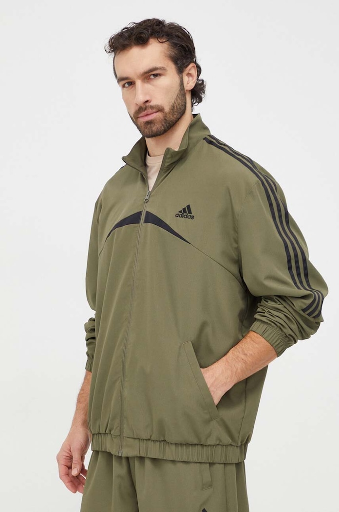 Спортивний костюм adidas зелений IT4021