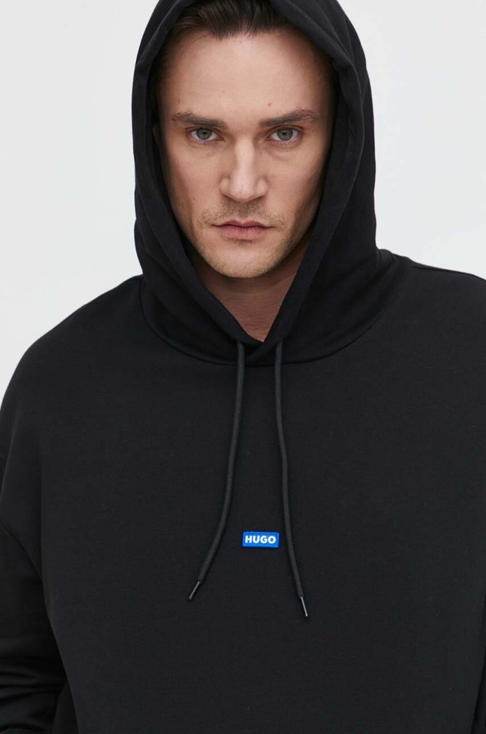 HUGO Blue спортивний костюм чоловічий бавовняний 50522369 чорний