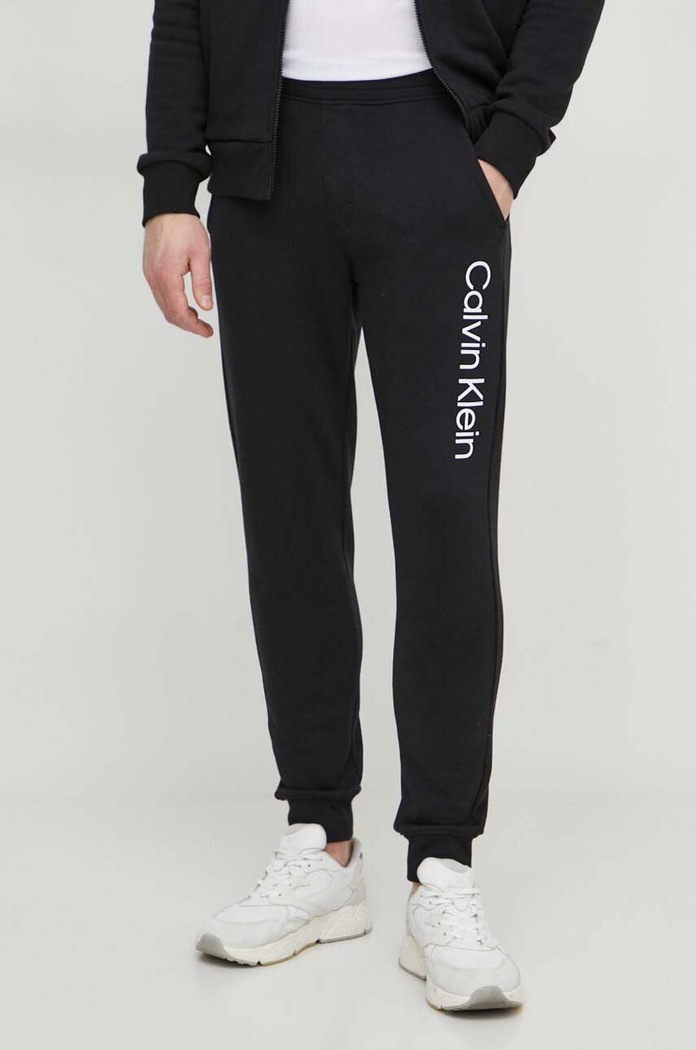 Calvin Klein tuta in lana nero K10K113676