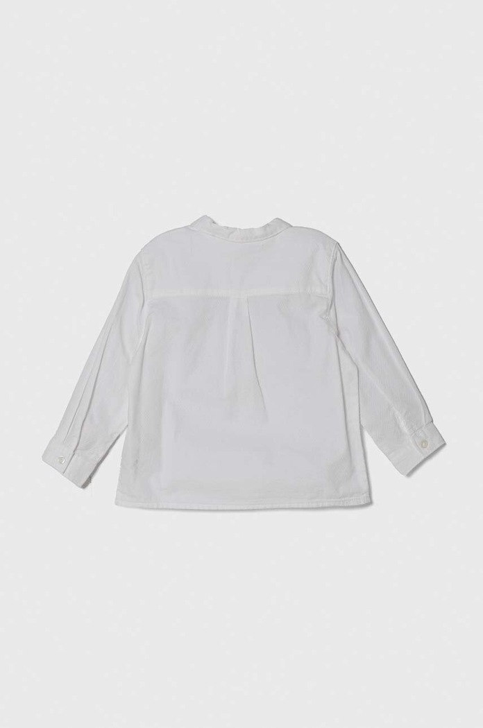 United Colors of Benetton koszula bawełniana niemowlęca 5DGXAQ00N.W.Seasonal biały SS24
