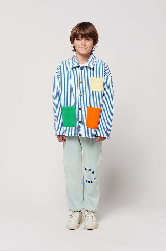 Bobo Choses camasa din denim pentru copii 124AC140