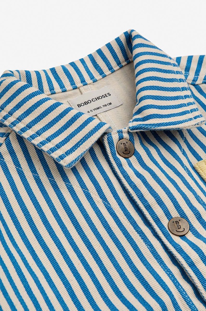 Bobo Choses camasa din denim pentru copii albastru 124AC140
