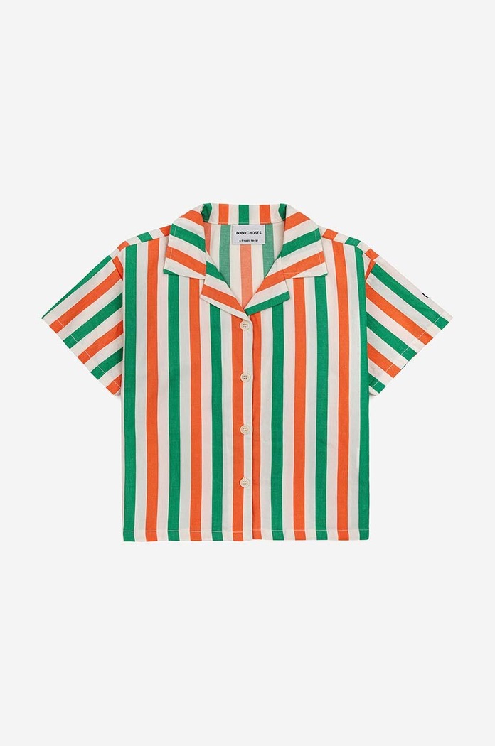 Bobo Choses camasa de bumbac pentru copii 124AC037 multicolor SS24