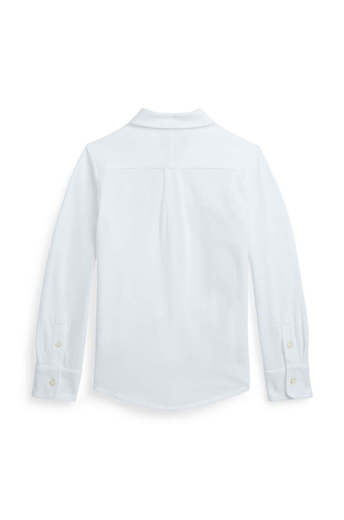 Detská bavlnená košeľa Polo Ralph Lauren 322914506002 biela SS26