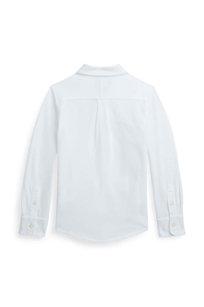Detská bavlnená košeľa Polo Ralph Lauren 322914506002 biela SS26