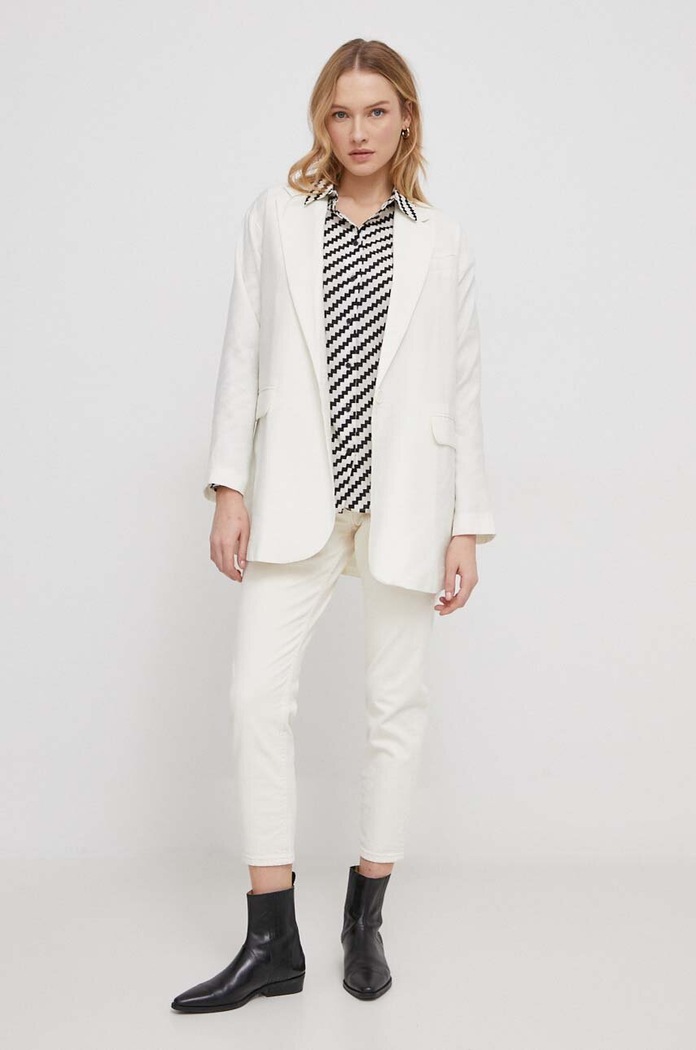 Πουκάμισο Tommy Hilfiger WW0WW41012 μαύρο SS24