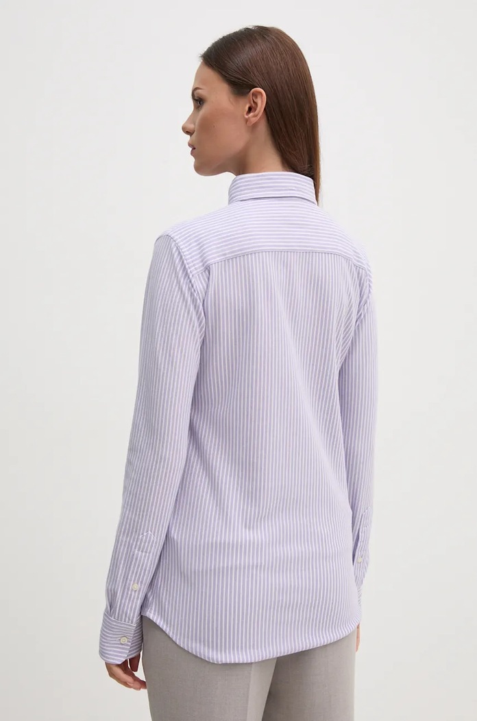 Oblečení Polo Ralph Lauren košile dámská bavlněná 211910131 růžová