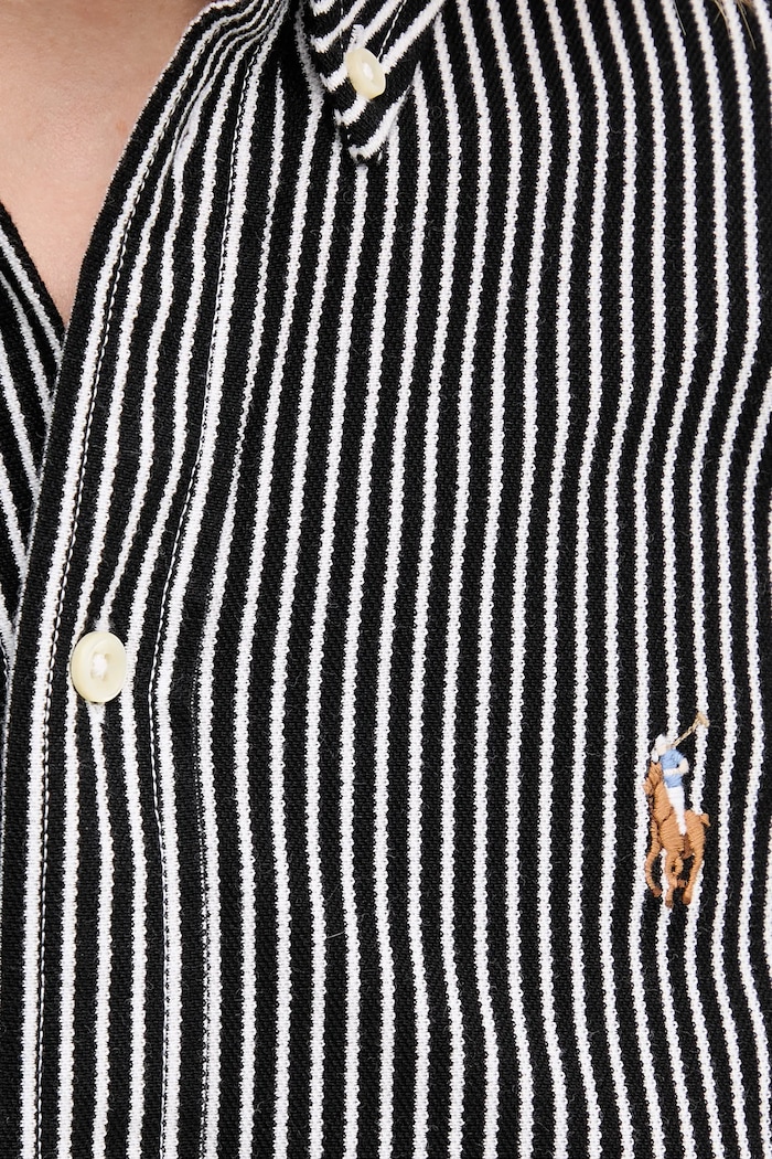 Polo Ralph Lauren cămașă pentru femei din bumbac 211910131 negru