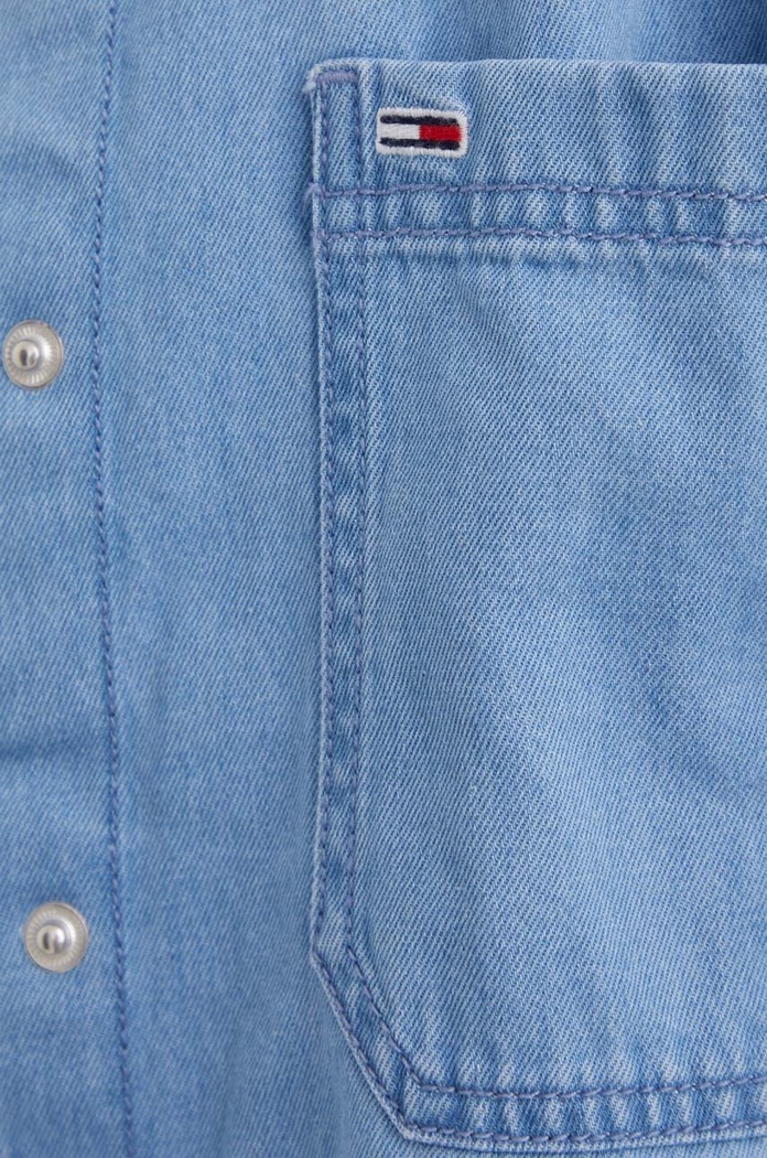 Džínová košile Tommy Jeans DW0DW17355