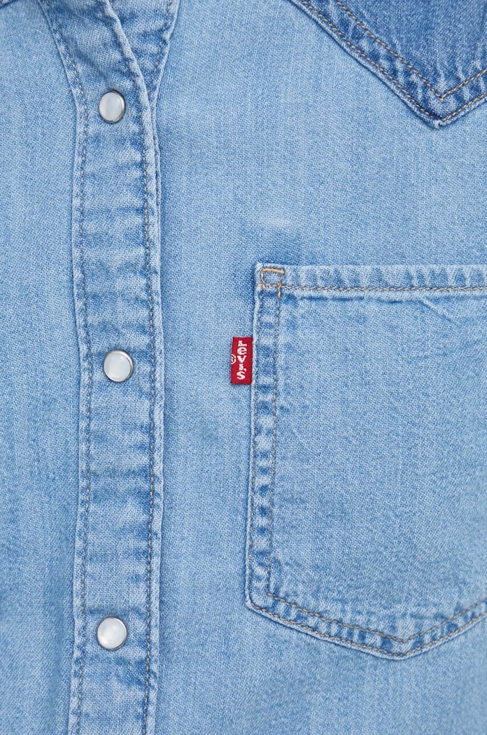 Levi's koszula jeansowa A7244 niebieski