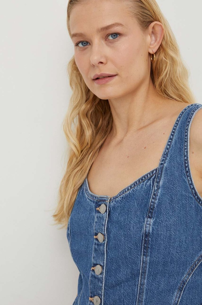 Τζιν τοπ Levi's μπλε A7314