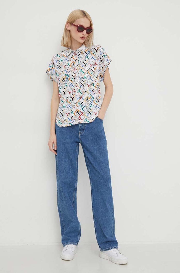 Tommy Hilfiger bluzka WW0WW42539 multicolor SS24