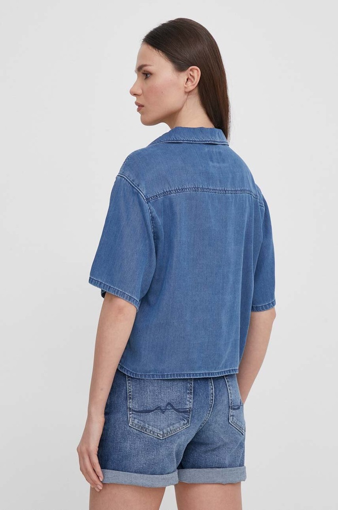 Odjeća Košulja Pepe Jeans Ava PL304845 plava
