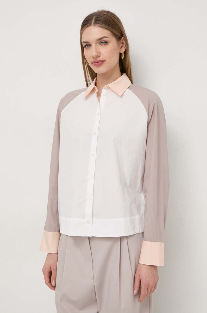 Armani Exchange koszula bawełniana biały 3DYC07.YN3NZ