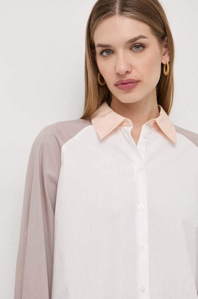 Armani Exchange koszula bawełniana 3DYC07.YN3NZ biały