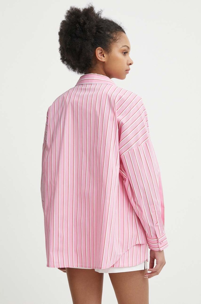 Odzież United Colors of Benetton koszula 5RTCDQ08W różowy