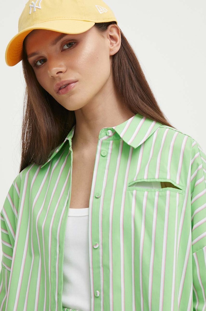 United Colors of Benetton camasa verde 5RTCDQ08W