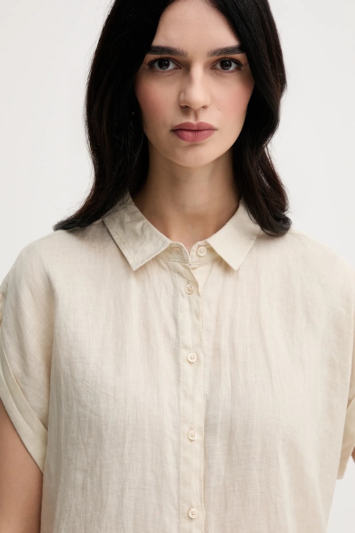 United Colors of Benetton len ing bézs 5BMLDQ06V