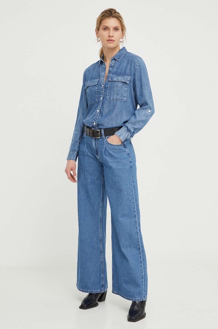 Πουκάμισο Levi's A7467 μπλε SS25