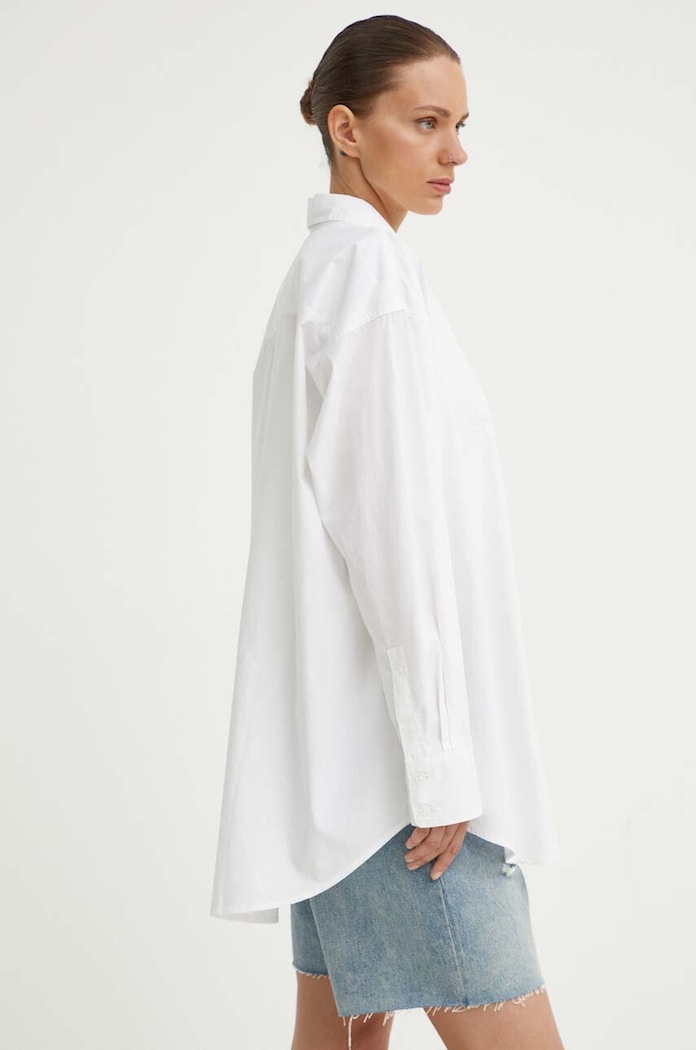 Bavlnená košeľa Levi's A9179 biela AW24