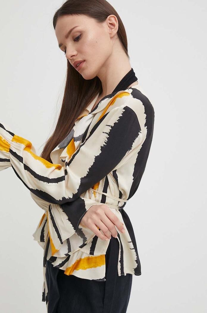 Sisley bluza multicolor 56JCLQ07B