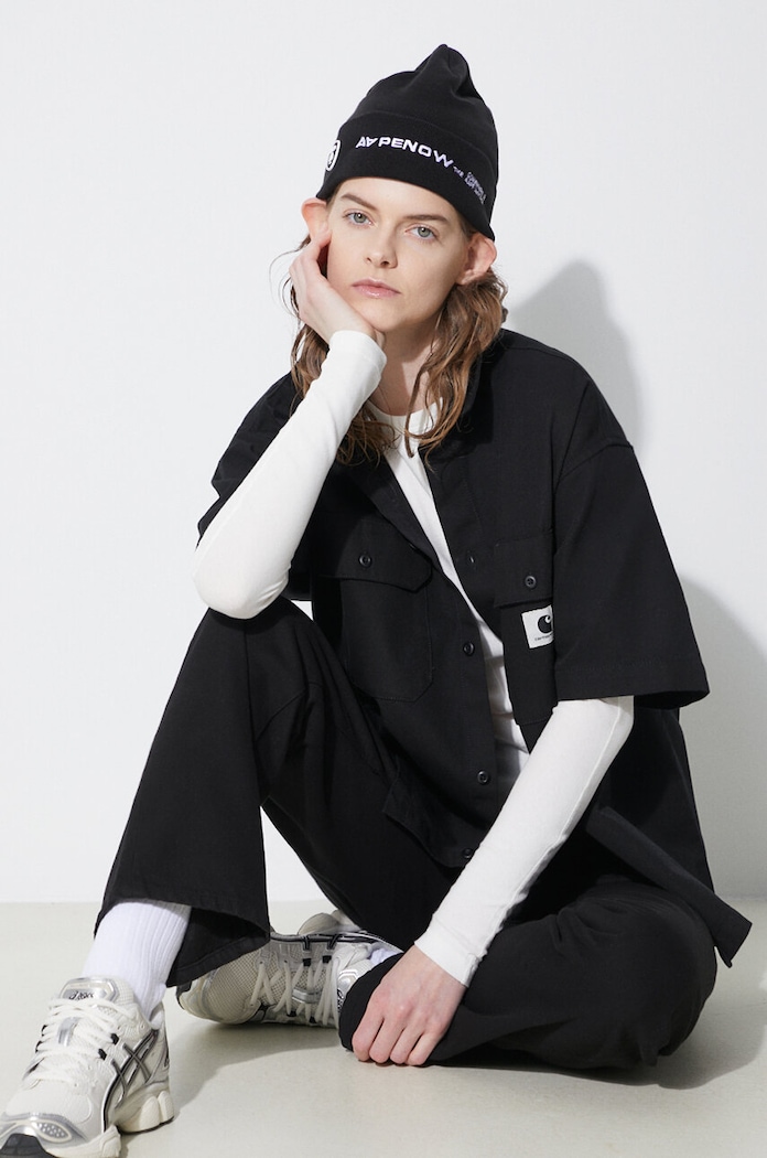Košulja Carhartt WIP S/S Craft Shirt I033275.8902 crna SS24