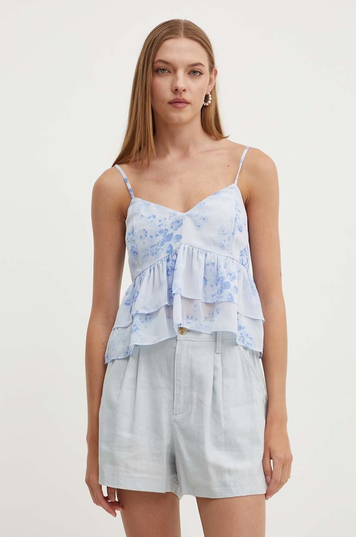 Μπλουζάκι Hollister Co. μπλε KI340.4012.218