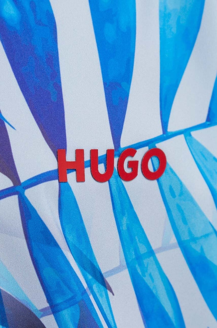 HUGO koszula 50510621 niebieski