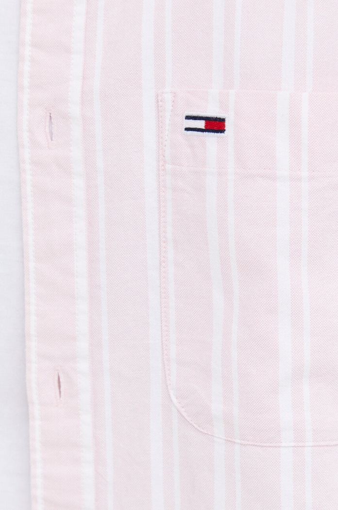 Košile Tommy Jeans DM0DM18336 růžová