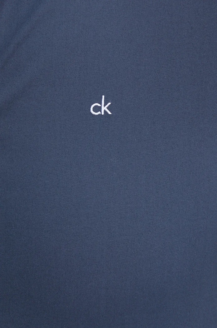 Košile Calvin Klein K10K110856 tyrkysová SS25