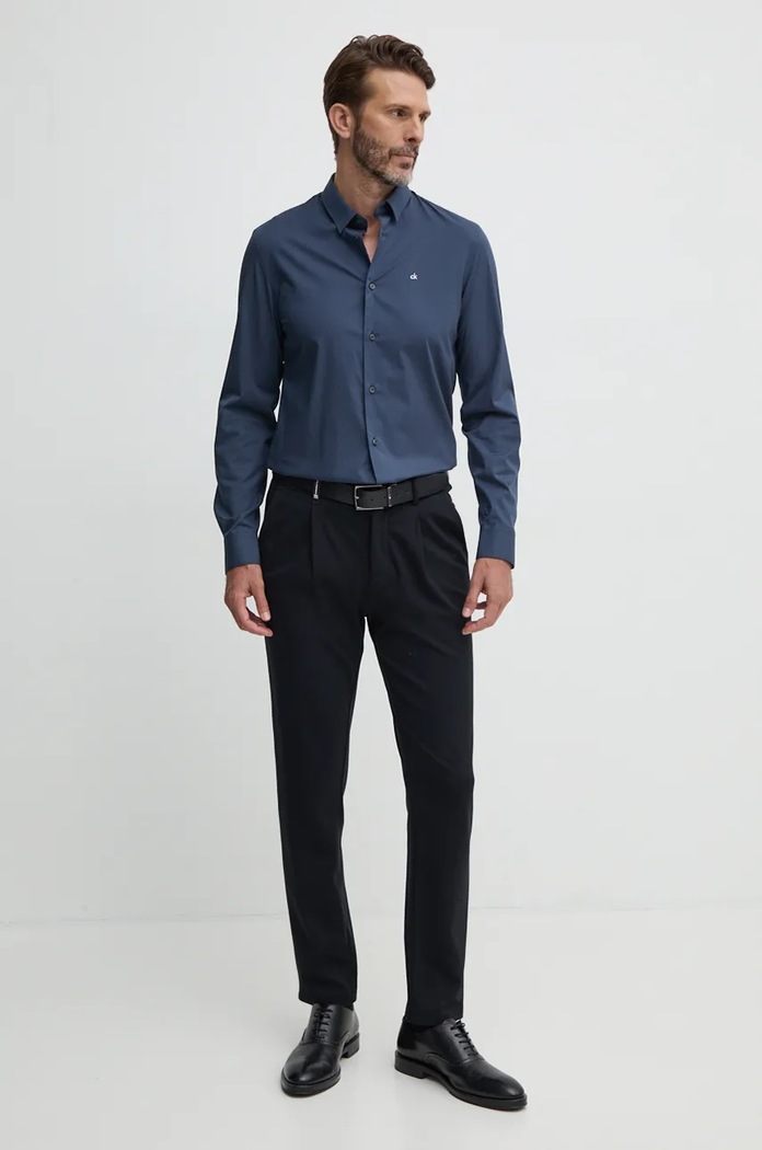 Oblečení Košile Calvin Klein K10K110856 tyrkysová