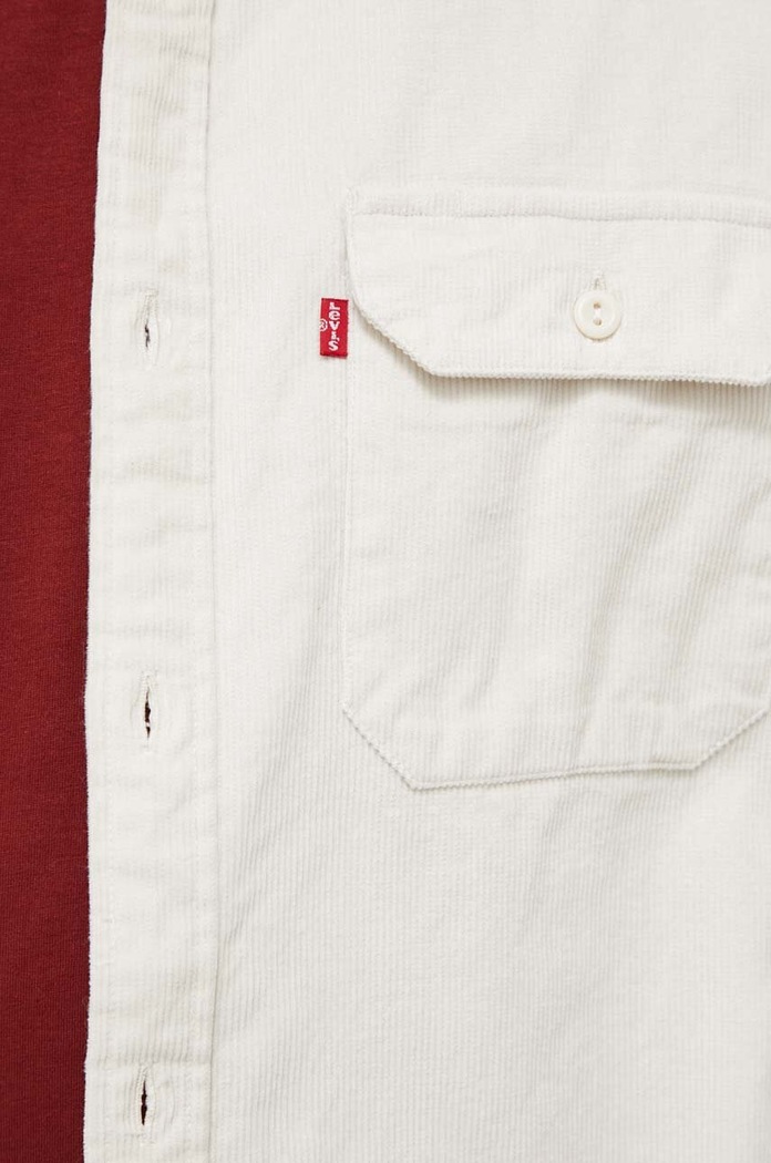 Levi's πουκάμισο ανδρικό ντένιμ JACKSON WORKER 19573 μπεζ