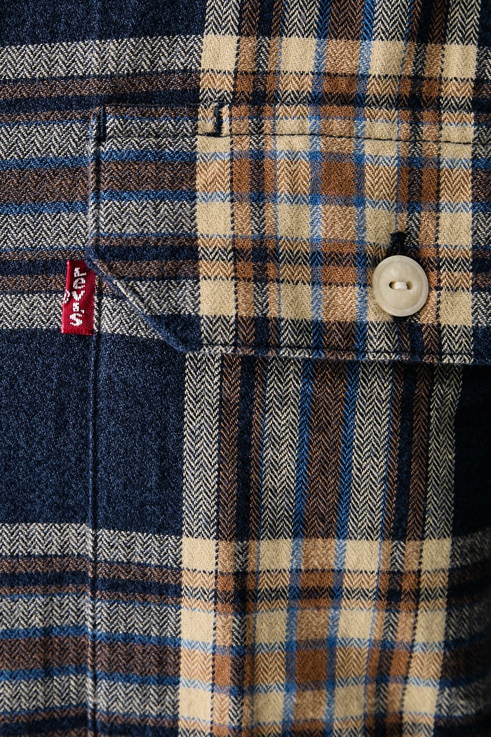 Košile pánská džínová JACKSON WORKER Levi's 19573 námořnická modř