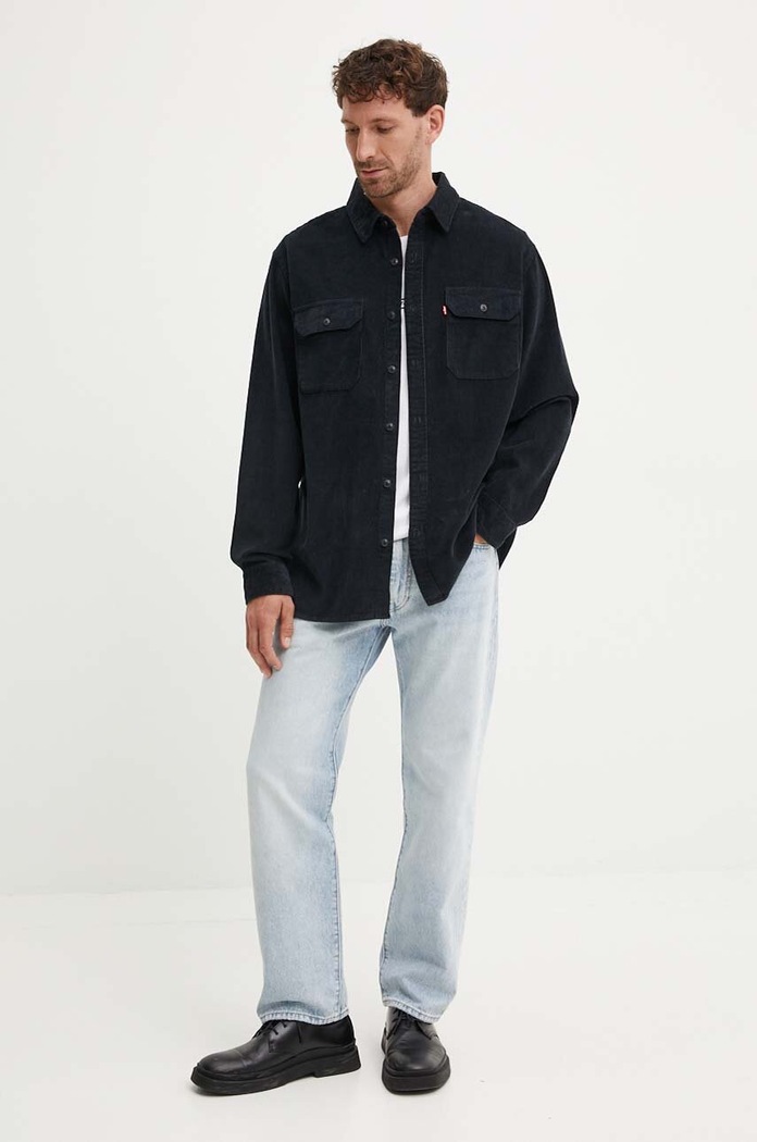 Levi's košile pánská džínová JACKSON WORKER 19573 námořnická modř AA00