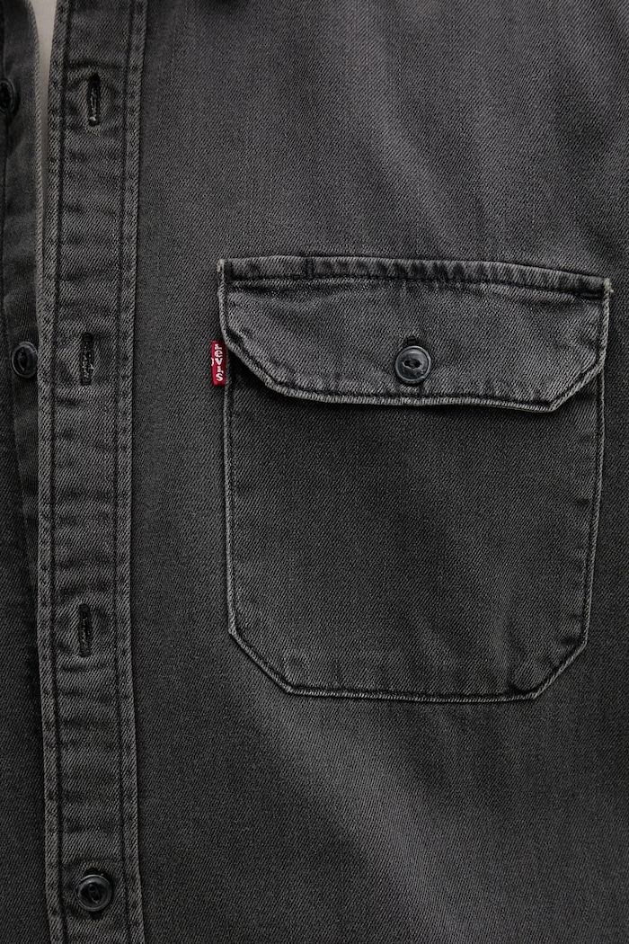 Levi's srajca moška denim JACKSON WORKER 19573 siva
