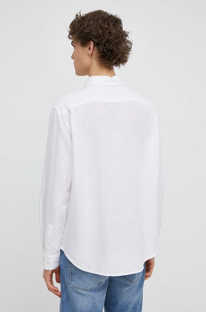 Odzież Levi's koszula męska bawełniana SUNSET 1 POCKET 85746 biały