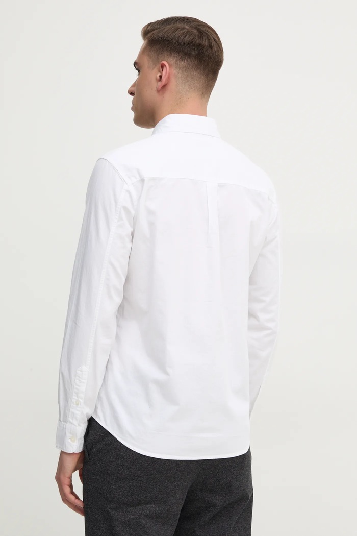 Pepe Jeans camasa din bumbac alb PM308274
