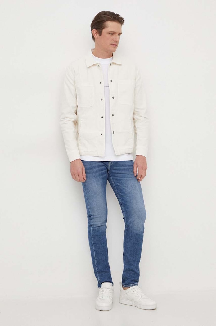 Košeľové sako Pepe Jeans LILO PM308288 béžová SS24