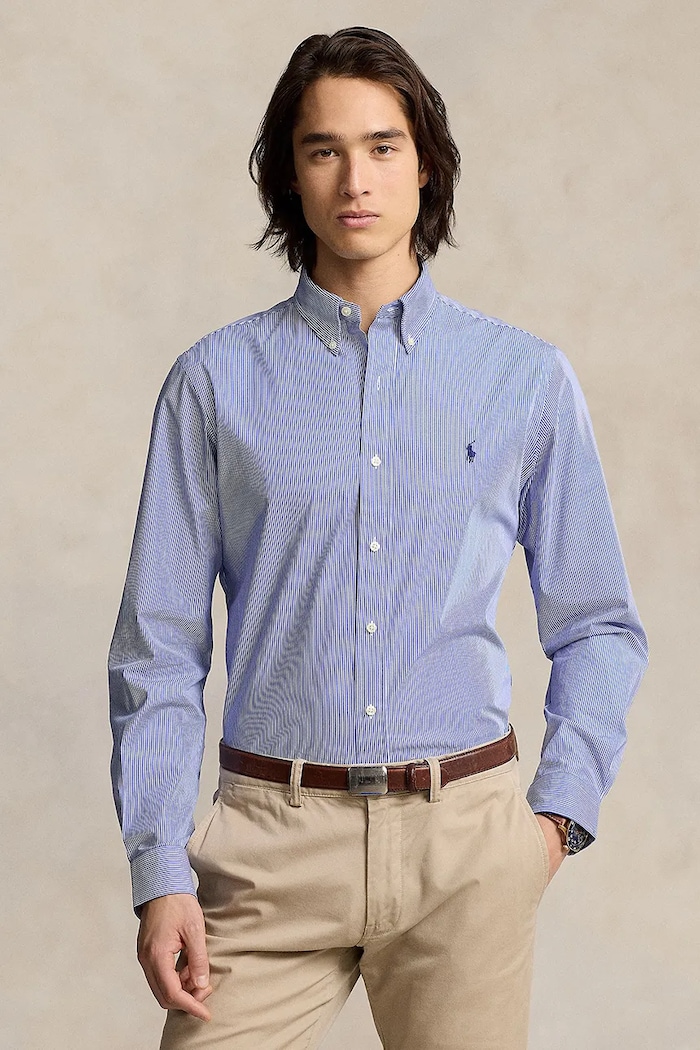 Polo Ralph Lauren koszula wzorzyste niebieski 710928254